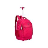 Mochila De Rodinhas Clio Rebecca Bonbon Rosa Rb24519r