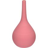 Vaso Decorativo Enfiete Casa Aparador Garrafa Home&amp;co Cerâmica 29x15x15cm Rosa
