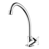 Torneira Para Cozinha De Mesa Com Bica Móvel Way Cromado 1/2
