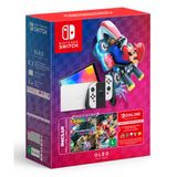 Bundle Nintendo Switch OLED com Mario Kart 8 + 3 Meses de Assinatura Nintendo Switch Online