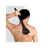 Barbeador De Costas Homem Para Homens, Alça Ergonômica, Barbeador De Costas Manual Dobrável, Raspe Seu Cabelo Traseiro (preto 39cmx10cmx7cm)