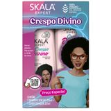 Shampoo 325ml E Condicionador 325ml Skala Expert Crespo Divino