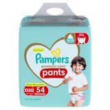 Fralda Infantil Pampers Premium Care Pants Tamanho XXXG com 54 fraldas