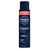 Desodorante Antitranspirante Nivea Men Deep Carvão Ativado Maxx Tech 200ml