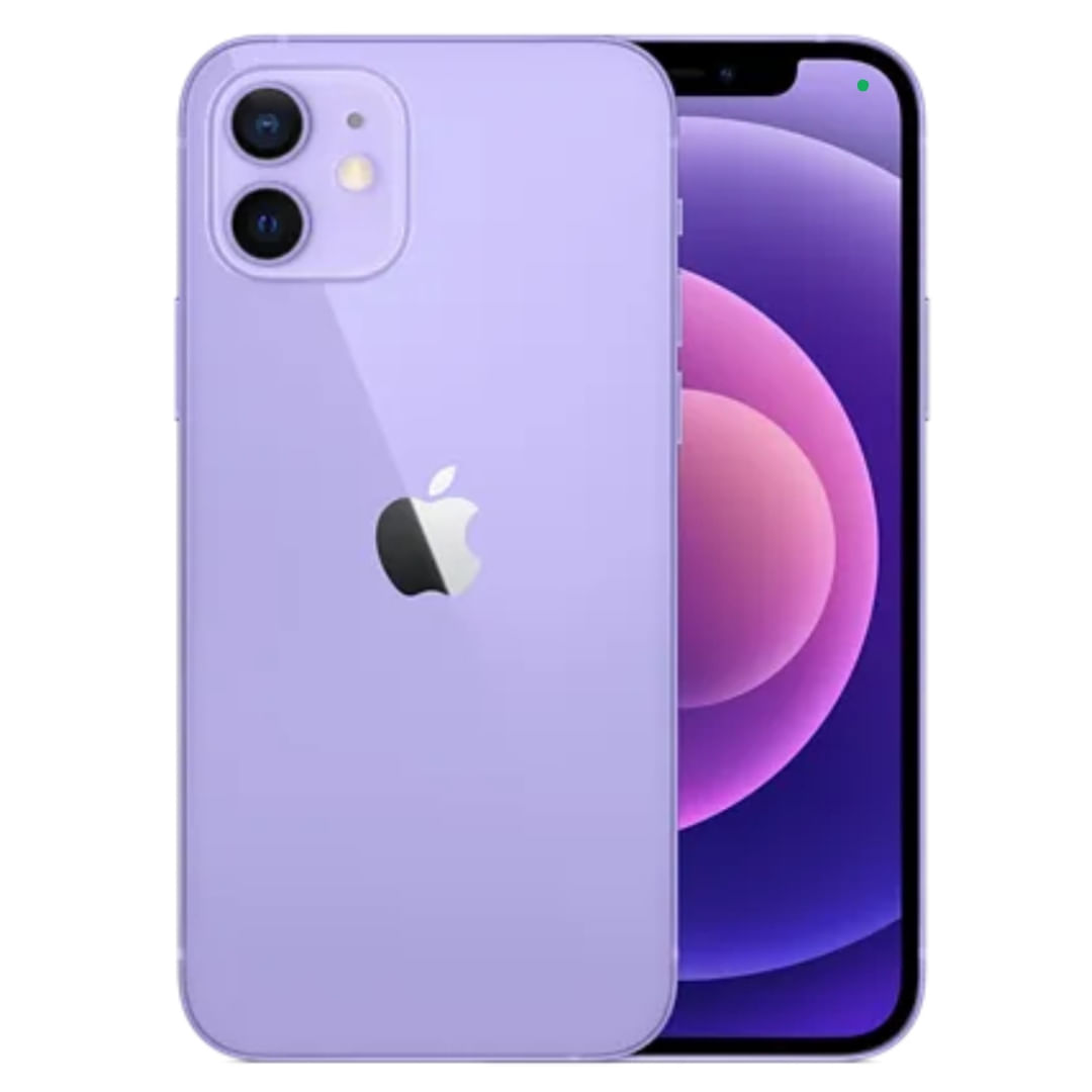 Vitrine Iphone 12 Lilas 128gb 5g Chip A14 Bionic - Apple