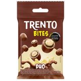 Chocolate Trento Bites Duo Chocolate Branco E Ao Leite 40g