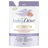 Sabonete Líquido Dove Baby Hipoalergênico Hora De Dormir Hidratação Relaxante Refil 400ml