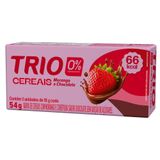 Barra Cereal Trio Zero Açúcar Morango E Chocolate Com 3 Unidades