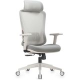 Cadeira Ergonômica De Escritório Sigma High Movescan Cinza