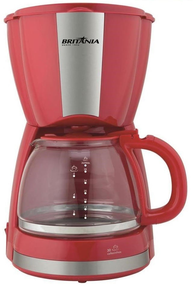 Cafeteira Elétrica Britânia Vermelho 220v - Cp30