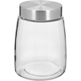 Pote Home&amp;co Vidro 1,2l 16x12x12cm Transparente