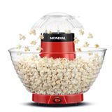 Pipoqueira Sem Oleo Mondial Red 700w C/ Tigela Acrilico