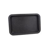 Assadeira Retangular De Fundo Removível Aço Carbono 23,5cm Essence Spicy Preta