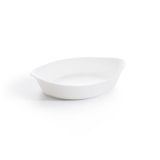 Travessa Oval Smart Cuisine Em Vidro Temperado Luminarc Branco