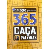 Livro De Atividades 365 Caça Palavras Pé Da Letra - Amarelo