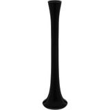 Vaso Decorativo Enfeite Casa Vidro 50x12x12cm Preto