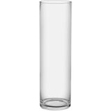 Vaso Decorativo Enfeite Casa Plain Vidro 50x15x15cm