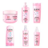 Kit Shampoo + Condicionador + Máscara Capilar + Sérum Capilar + Creme De Pentear + Acidificante Ultra Elseve Glycolic Gloss