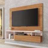 Painel Para Tv Até 55 Polegadas Brasil Freijó/off White