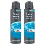 Kit 2 Desodorante Aerosol Dove Men+care Proteção Total 150ml Cada.