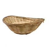 Cesta Oval Bambu Pequena Natural 23cmx17cmx7,5cm - Gzt