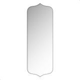 Espelho Grande Corpo Inteiro Orgânico 70x170cm Bali Preto