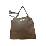 Bolsa Feminina Fashion Golden Fenix Café 5456
