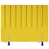 Cabeceira Cama Casal Queen Box 160 Cm Sara Suede E Frame