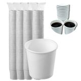 Kit 200 Copinhos Papel Biodegradável 200ml Café Chá Batidas