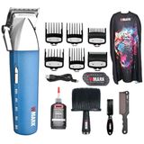 Maquina De Corte Cabelo Wmark Ng 2039 Azul Profissional