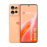 Smartphone Motorola Edge 50 5G - Peach Fuzz, 256GB, 24GB RAM Boost, Câmera Dupla 50MP Sony, Selfie 32MP e Tela de 6.7"