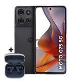 Smartphone Motorola Moto G75 5G 256GB - Preto, 16GB RAM Boost, Câmera 50MP, Tela 6.8" Edição Especial + Fone Moto Buds