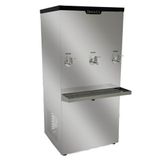 Bebedouro Industrial Refrigerado Venâncio Bi100 Inox 100l 220v 2 Torneiras Geladas 1 Natural 50609