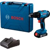Furadeira E Parafusadeira Bosch 18 Volts Gsb 183-li, Com Maleta E 1 Bateria