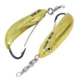 Isca Artificial Maruri Fundo Colher 7cm 14g Cor Gold