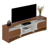 Rack Para Tv Até 86 Elegance Cedro/off White Artely Cedro/off White