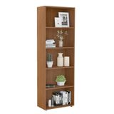 Estante Para Livros Com 4 Prateleiras Multy Cinamomo Artely Cinamomo