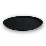 Bandeja Redonda Antiderrapante 40,5 Cm Preta Arienzo - Brinox