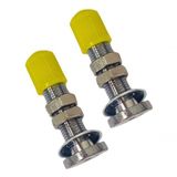 Válvula E Tampa Bico Para Bicicleta Original Wg