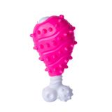 Mordedor Kroco Coxa Rosa Para Cães - Tam. Único