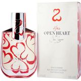 Cx De Presente Feminino Her Open Heart Jane Seymour Eau De Parfum 100 Ml + Jewelry Roll