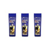 Shampoo Clear 400ml Limpeza Profunda - Kit Com 3un