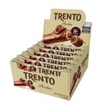 Chocolate Trento Wafer Avelã 29g - Embalagem Com 16 Unidades