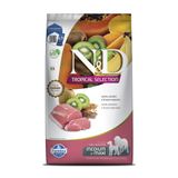 Ração Seca Tropical Selection Suíno, Cereais E Frutas Tropicais Para Cães Adultos De Raças Médias E Grandes