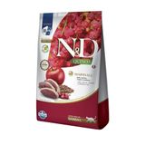 Ração Seca N&amp;d Quinoa Hairball Pato, Maçã E Cranberry Para Gatos Adultos - 400 G
