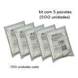 500 Botinha Plástica Protetor Pés Propé Luxo Transparente