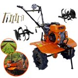 Moto Cultivador Vulcan Vmc-700 Com 24 Lâminas Cultivadoras Econômico, Robusto, Resistente E De Alta Durabilidade Ideal Para Solos Arenosos E Argilo