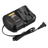 Carregador De Bateria Powtree Dcb112 12v A 20v Para Dewalt Dcb101
