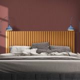 Cabeceira Suspensa Ripada Para Cama King Size Nature Nettie Shop Jm