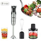 Mixer Turbo 3 Em 1 Inox 500w 110v - Versatilidade Na Cozinha